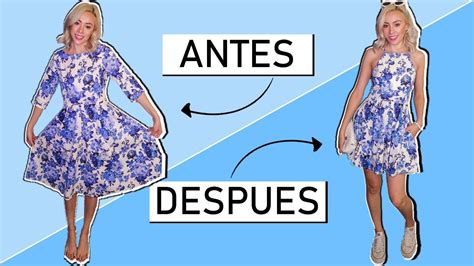 Diy Como Transformar Un Vestido De Segunda Mano Areli Durazo Youtube