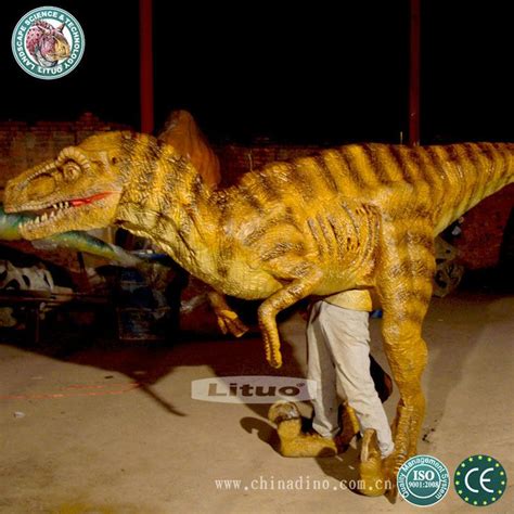 mechanical real realistic robot raptors dinosaur costumes mechanical