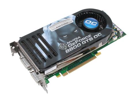 BFG Tech GeForce 8800 GTS DirectX 10 BFGR88640GTSEEOCE 640MB 320 Bit