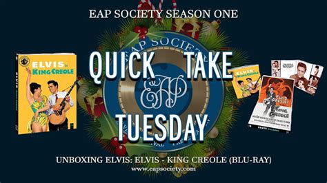 Quick Take Tuesday Elvis Unboxing King Creole Blu Ray Youtube