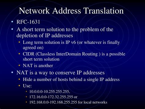 Ppt Network Address Translation Nat Powerpoint Presentation Free