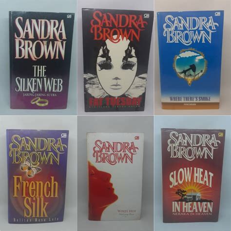 Novel Sandra Brown Preloved On Carousell