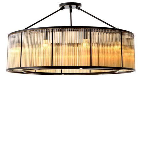 Ceiling Lamp Bernardi Xl Bronze Finish Eichholtz