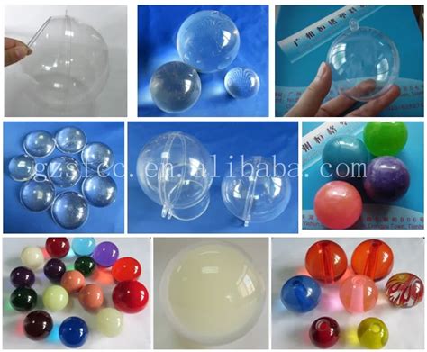 Clear Plastic Craft Gift Balls Transparent Acrylic Ball - Buy Craft ...