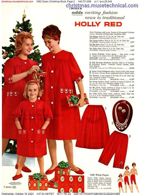 1962 Sears Christmas Book Page 2 Catalogs And Wishbooks