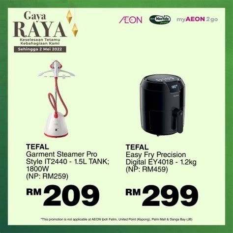 Aeon Raya Household Essentials Promotion Valid Until May