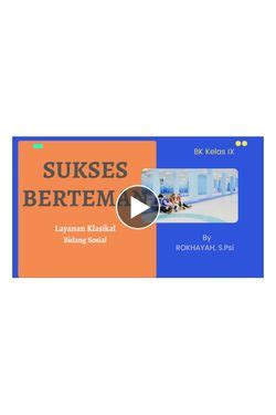 Book Creator Layanan Klasikal