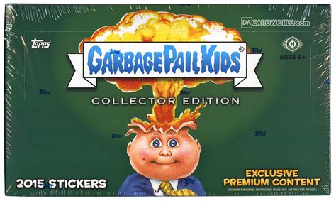 Garbage Pail Kids Series 1 Collectors Edition Hobby Box Topps 2015