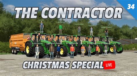 Live The Contractor Christmas Special Calmsden Mega Contracts