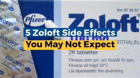 5 Zoloft Side Effects You May Not Expect Youtube