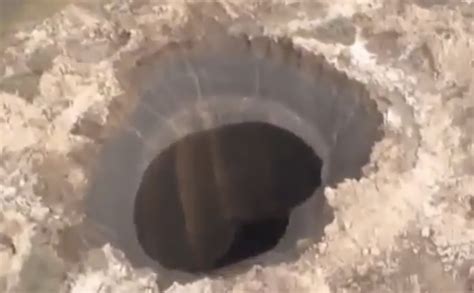 A giant hole appeared in Siberia, and no one's sure what caused it ...