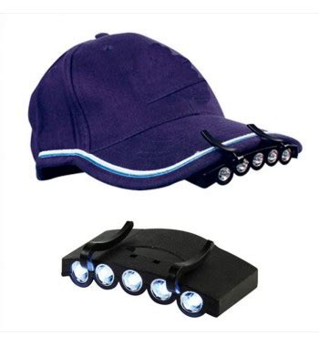 Luz Para Visera De Gorra 5 LED Tienda Del Mar