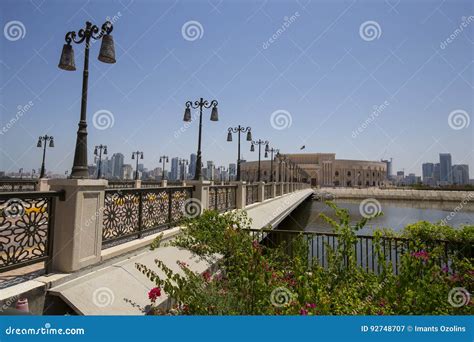 Al Majaz Amphitheatre In Sharjah United Arab Emirates Editorial Photo