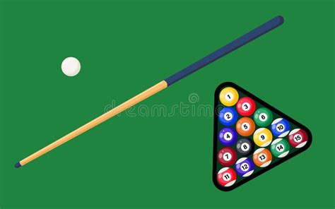 Pool Table Top View Stock Illustrations 706 Pool Table Top View Stock