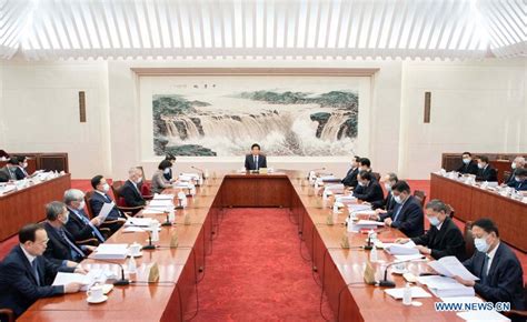 China S Top Legislature Schedules Standing Committee Session