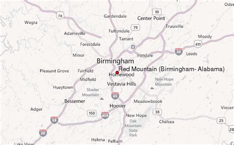 Map Of Birmingham Alabama And Surrounding Cities - Cities And Towns Map