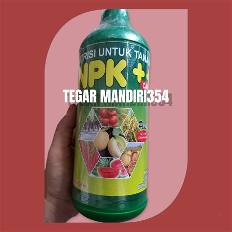 Pupuk Cair Npk Untuk Akar Daun Buah Liter Pupuk Npk Cair Liter