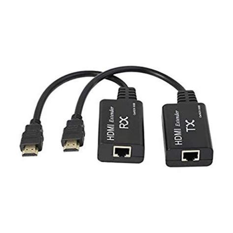 Extensor Hdmi A Rj45 - EXTENDER HDMI RJ45 60 MTS 1080P 4K 2K | Tettsa - Tienda