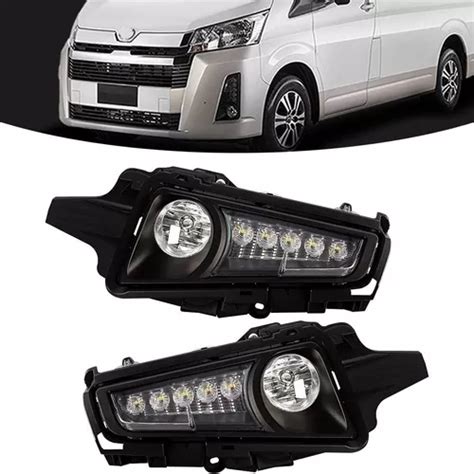 Faros Niebla Toyota Hiace Kit Con Led Drl