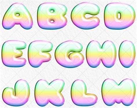 Rainbow Alphabet Clipart Rainbow Letters Clipart Rainbow Photos | Images and Photos finder