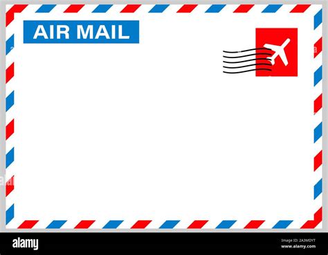 Airmail Envelope Clipart