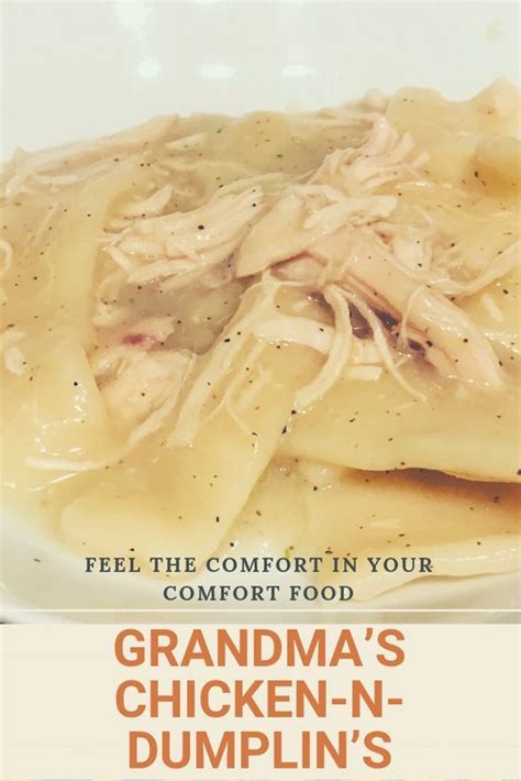 Grandma S Southern Style Chicken N Dumplings Artofit