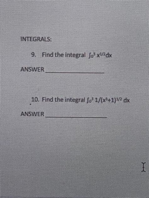 Integrals 9 Find The Integral Sex