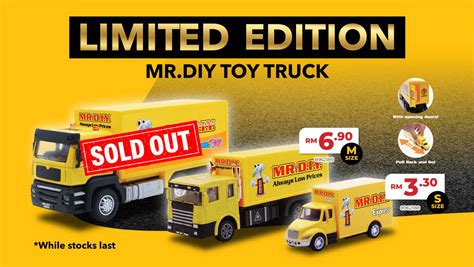 Limited Edition Mrdiy Toy Truck Mrdiy