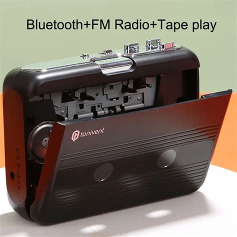 Vintage Tape Player Bluetooth Speaker Cassette Fm Radio Classic Automatic Tape Flip Hi Fi