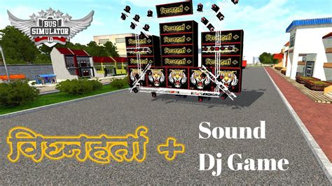 Dj Truck Game Bussid New Mod Vighnaharta Sound Dj Wala Game YouTube