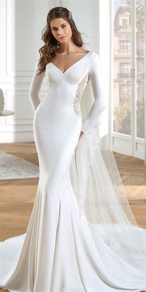 Satin Sweetheart Mermaid Wedding Dress