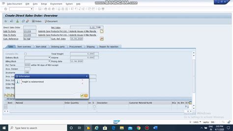 How To Generate Sales Order In Sap Basic Information About Sales