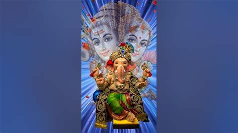 Ganpati Bappa Morya Mangal Murti Morya Ganesh Ganpati Shorts Youtube