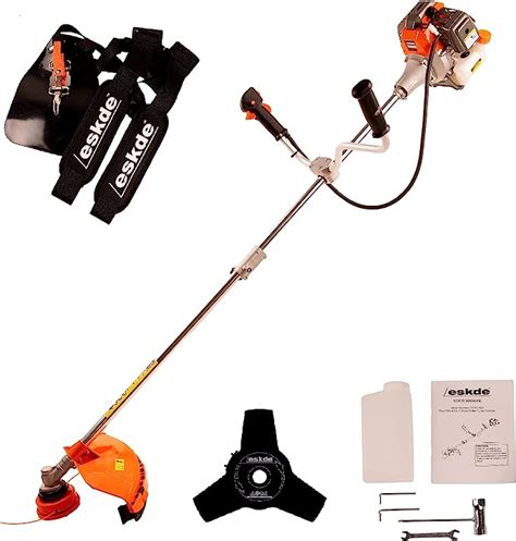 Eskde Cc Petrol Garden Brush Cutter Strimmer Line Trimmer Kit