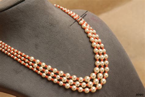 Sarvoski Pearl With Coral Beads Moksha Accessories