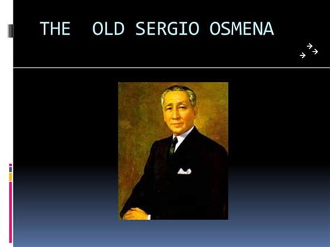 Sergio Osmena Ppt