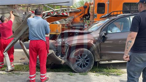 Accident Rutier N Tudor Vladimirescu O Ma In A Fost Proiectat Ntr