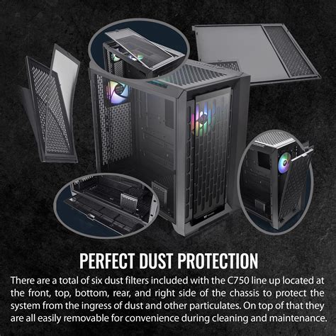 Thermaltake Cte C Tg Argb E Atx Full Tower With Centralized Thermal