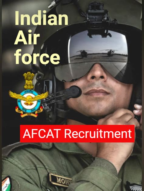 Indian Air Force Afcat Recruitment Job Freshers