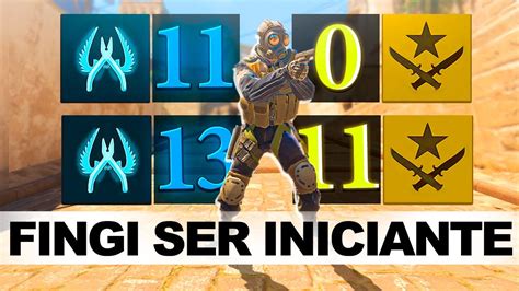 FINGI Ser INICIANTE Deixei Fazer 11 E Virei Pra 13x11 No CS 2 YouTube