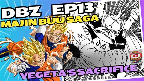 Dragon Ball Z Majin Buu Saga Episode 13 Vegetas Sacrifice Anime Manga Gaming