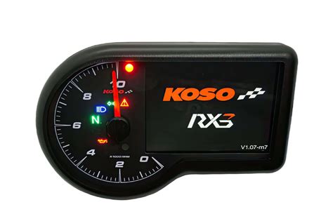 Compteur de vitesse Koso RX 3 avec écran TFT 10 000 RPM MAXISCOOT