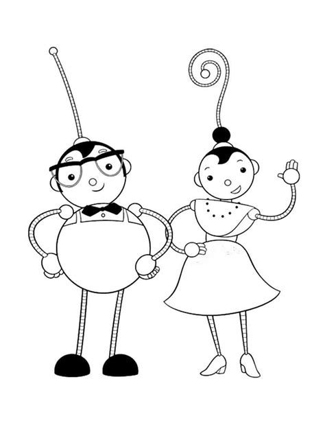 Rolie Polie Printable Coloring Pages