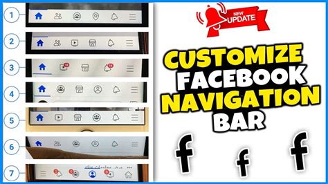 How To Customize Facebook Navigation Bar New Update Youtube