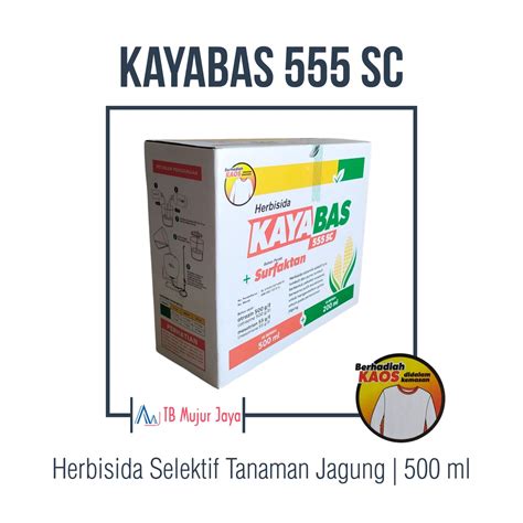 Jual Kayabas 555 SC Herbisida Selektif Untuk Tanaman Jagung 500 Ml