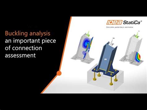 Idea Statica Webinar Buckling Analysis Bim Link Youtube