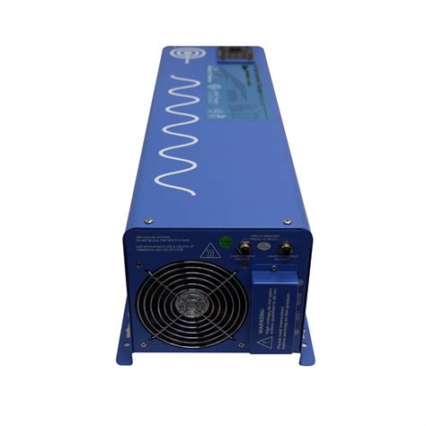 4000 Watt Pure Sine Inverter Charger 24vdc To 120vac Output