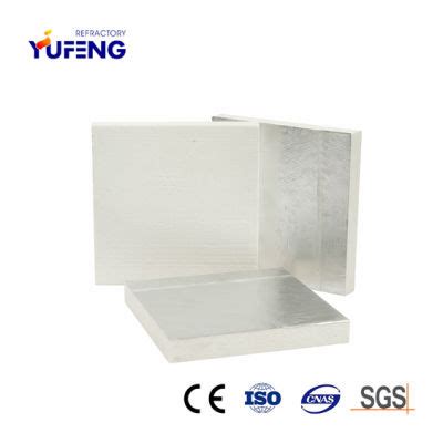 Ceramic Fiber Binder Vacuum Formed High Temperature Thermal Insulation