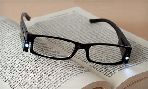 $9 for LED-Lighted Reading Glasses | Groupon