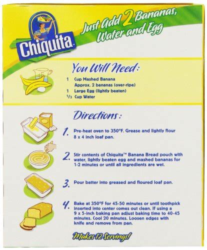 Chiquita Banana Bread Box Recipe | Bryont Blog